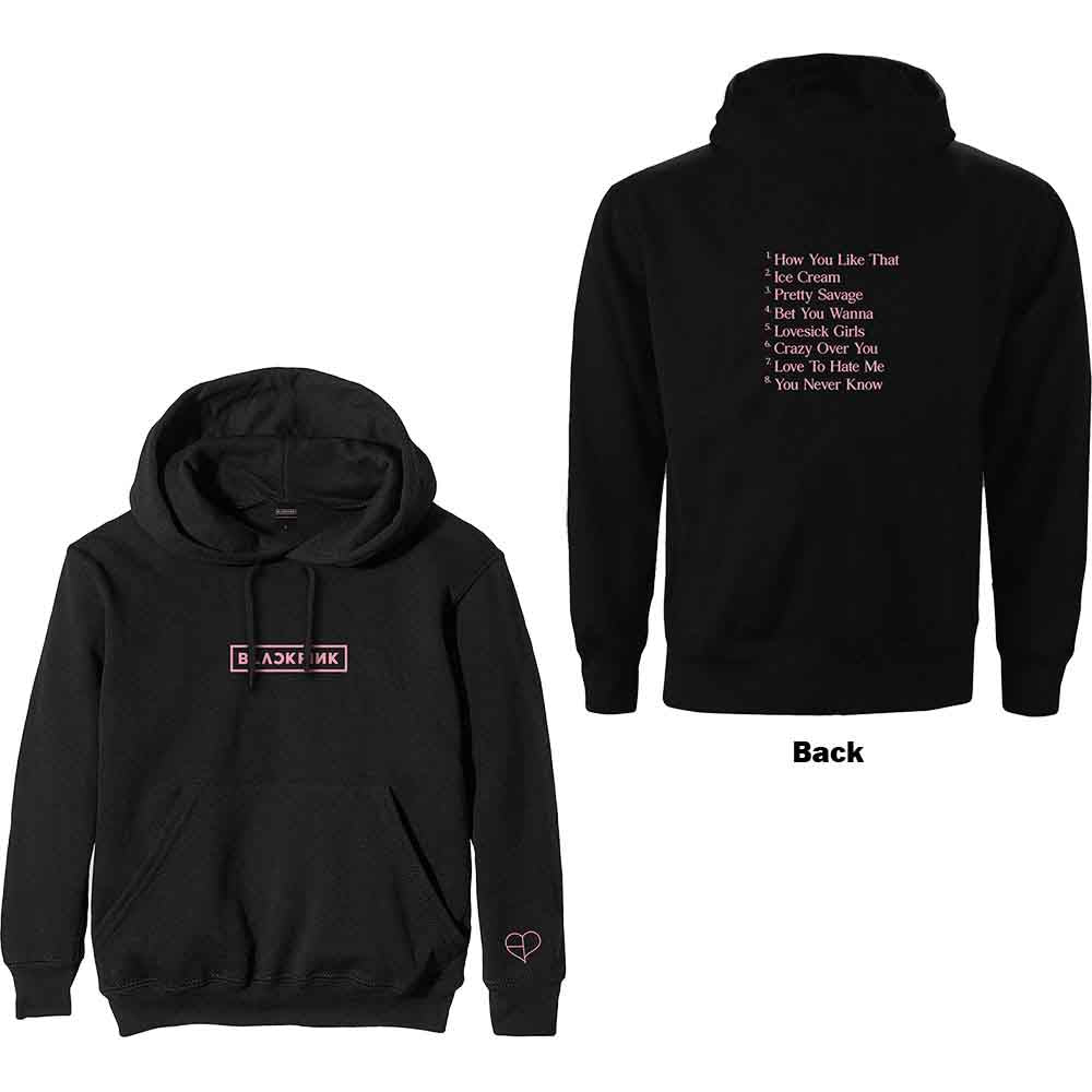 BLACKPINK - The Album Tracklist [Sweatshirt]