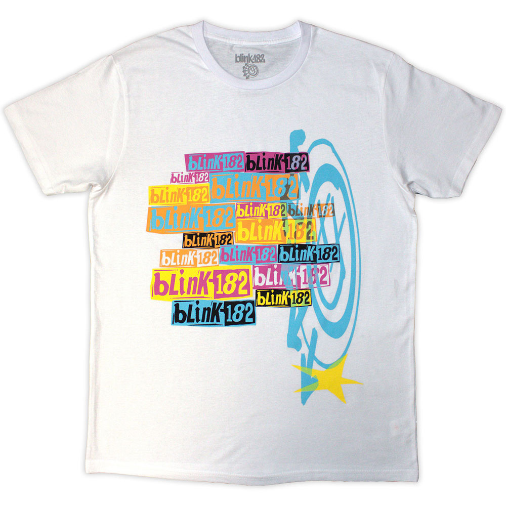Blink-182 Multi Stacked Logo [T-Shirt]