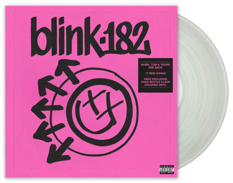 blink-182 ONE MORE TIME… (Indie Retail Exclusive Coke Bottle Clear Color Vinyl) Vinyl - Paladin Vinyl