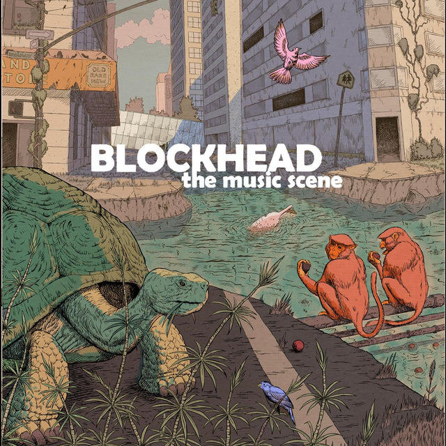 Blockhead - The Music Scene (VINILO AZUL VERDE OPACO) [Vinilo]