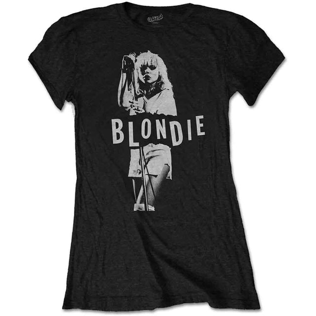 Blondie - Mic. Stand [Camiseta de manga corta]