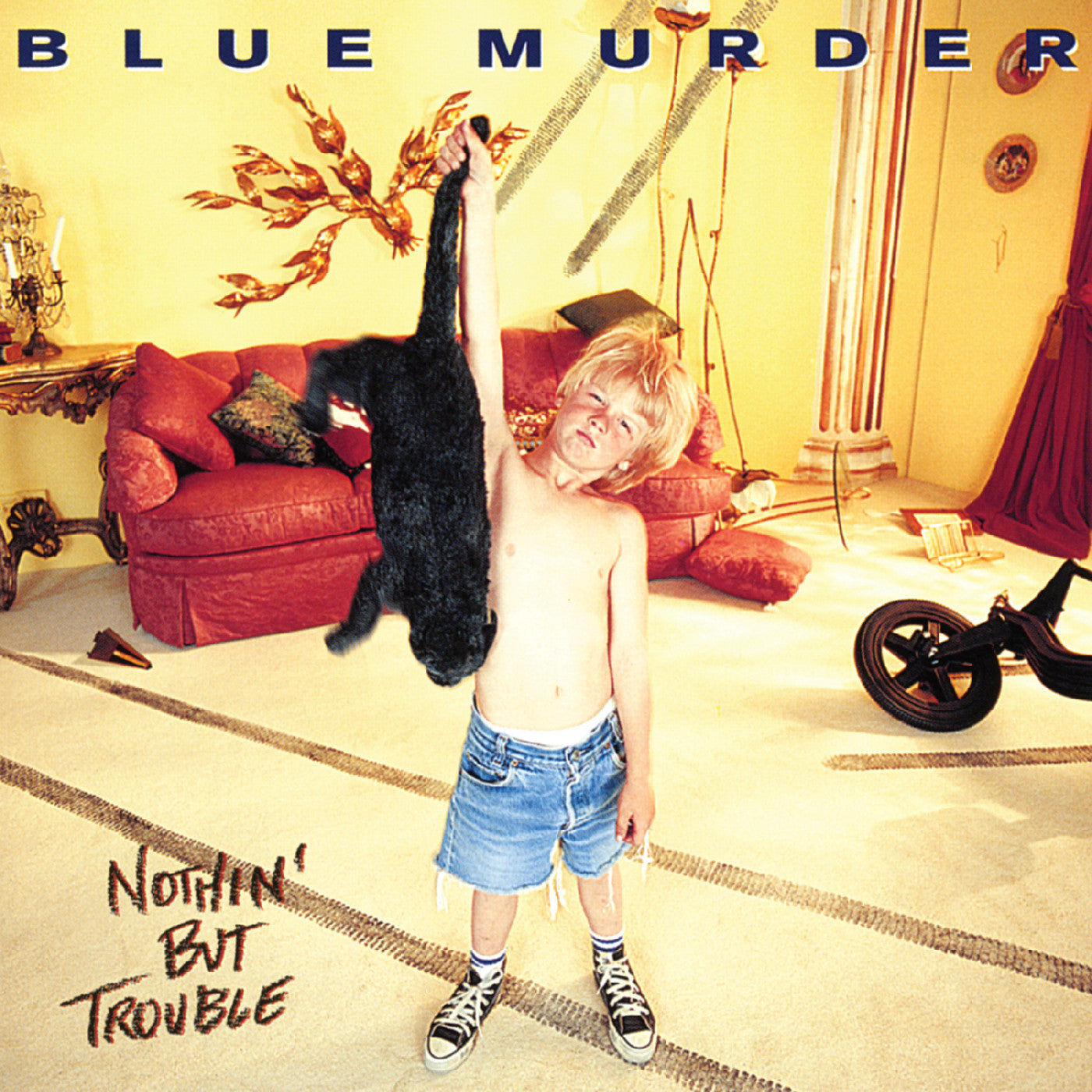 Nothin' But Trouble (Remastered) (Blue W/ Black Cat Swirl Vinyl) [Vinyl]