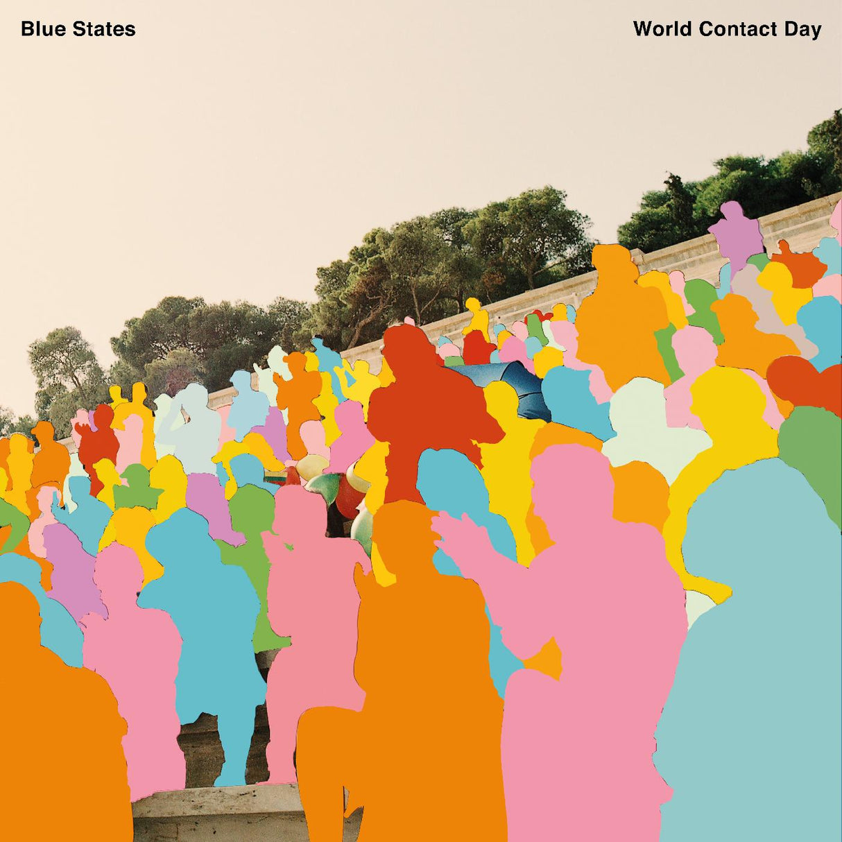 Blue States - World Contact Day (CREAM VINYL) [Vinyl]