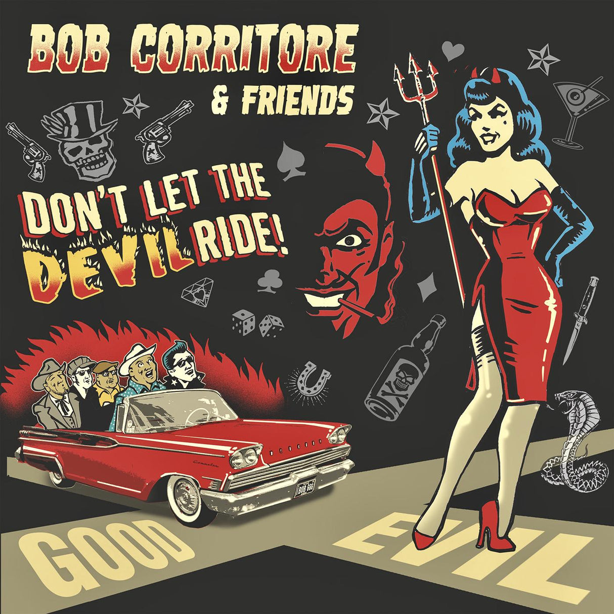 Bob Corritore - Bob Corritore &amp; Friends: ¡No dejes que el diablo te acompañe! [CD]