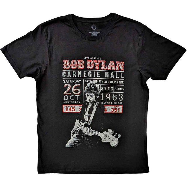 Bob Dylan Carnegie Hall '63 T-Shirt