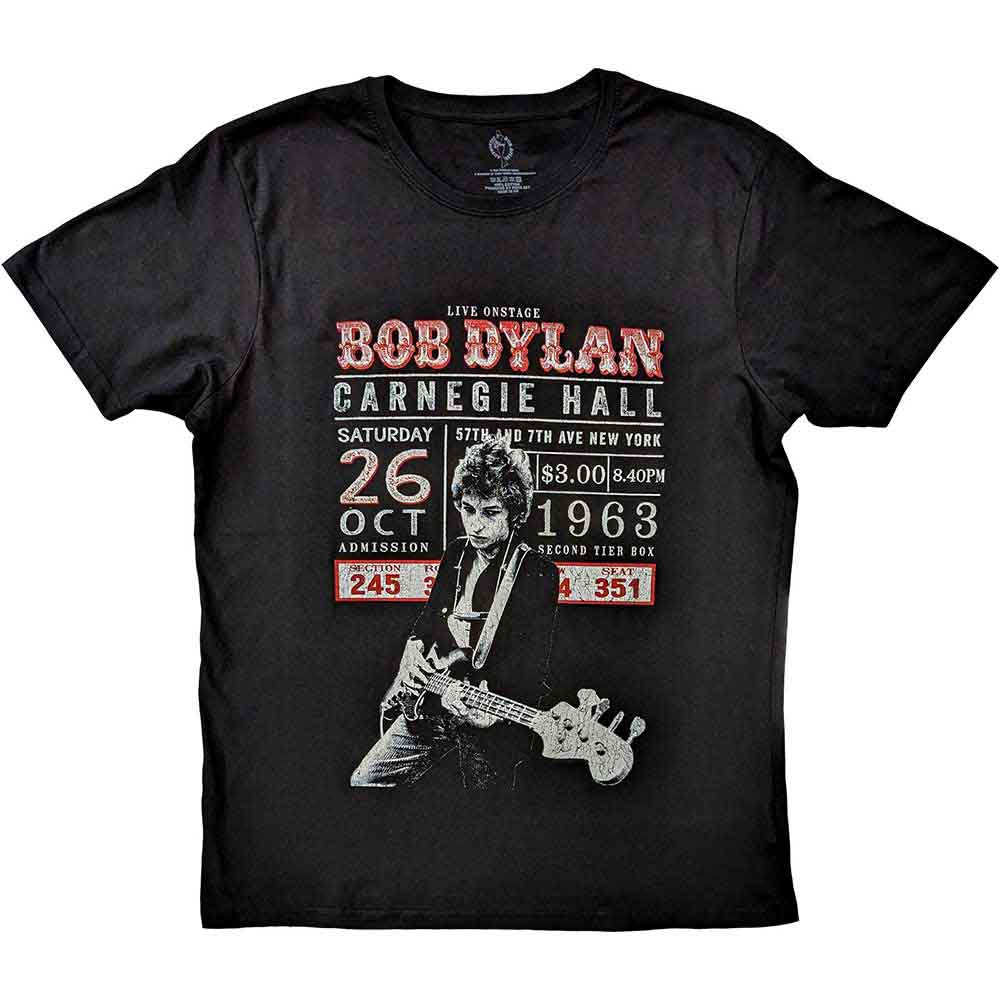 Bob Dylan - Carnegie Hall '63 [Camiseta]