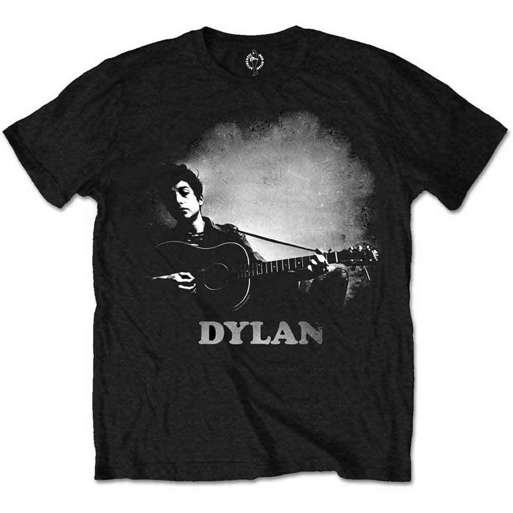 Bob Dylan - Guitar & Logo [T-Shirt]