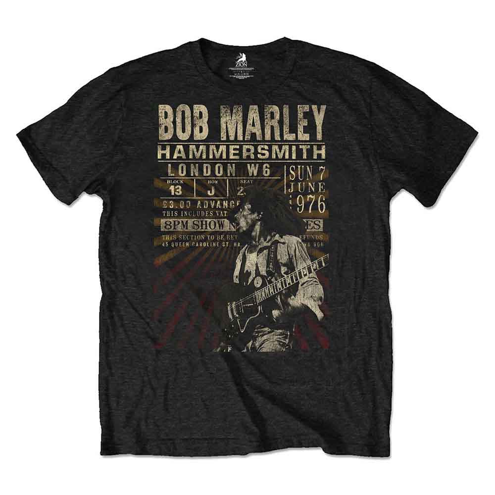 Bob Marley - Hammersmith '76 [T-Shirt]