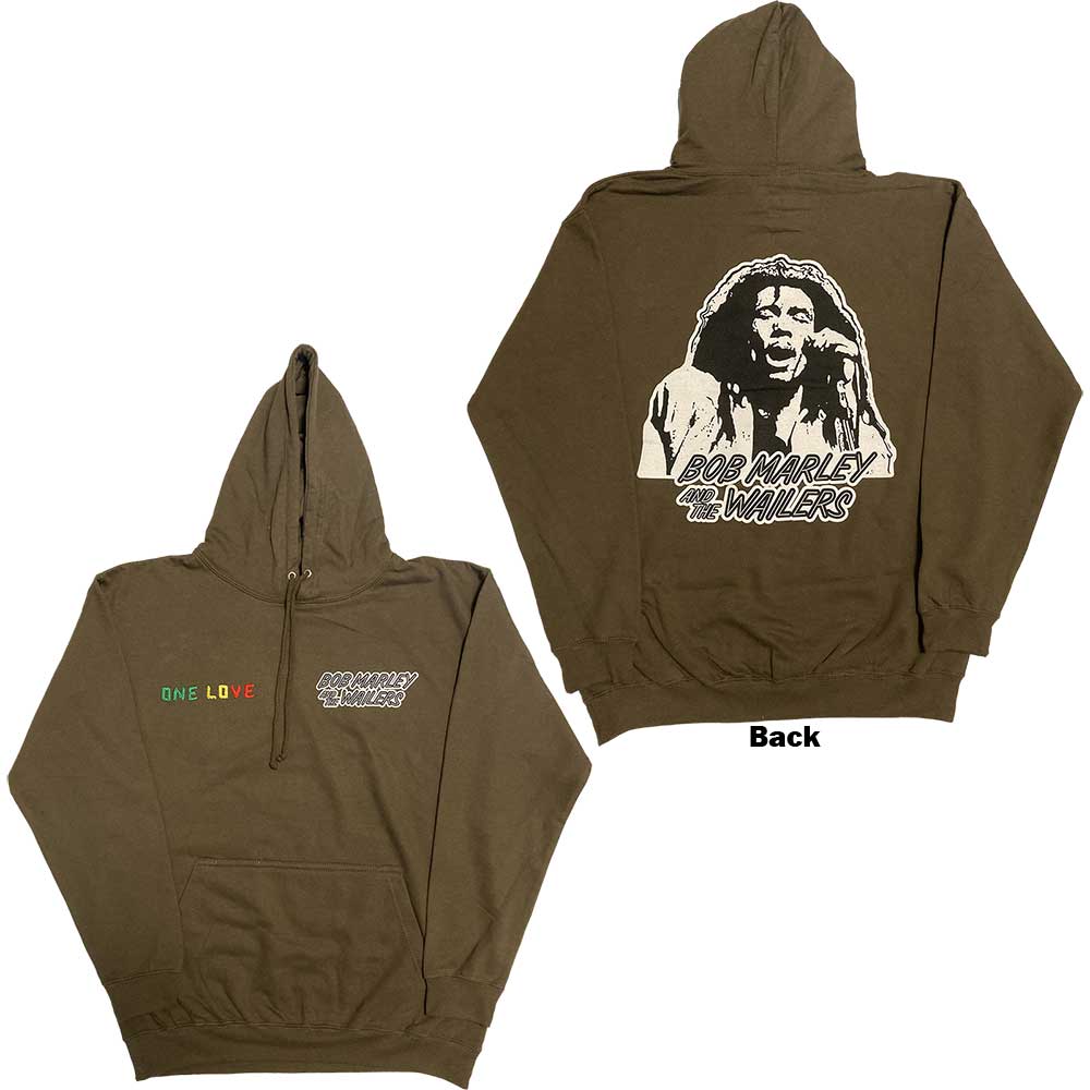 One Love Wailers Mic Photo [Sweatshirt] Green