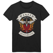 Wanted Flames [T-Shirt] Black