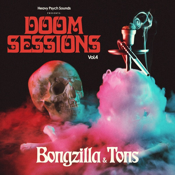 BONGZILLA/TONS - Doom Sessions Vol. 4 (Neon Magenta/Black Blue Striped Vinyl) [Vinyl]