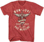 Bon Jovi Mens T-shirt – Bad Medicine- Licensed