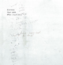 BOSAINA - New York April-July 2013 / Two Names Upon The Shore [Vinyl]