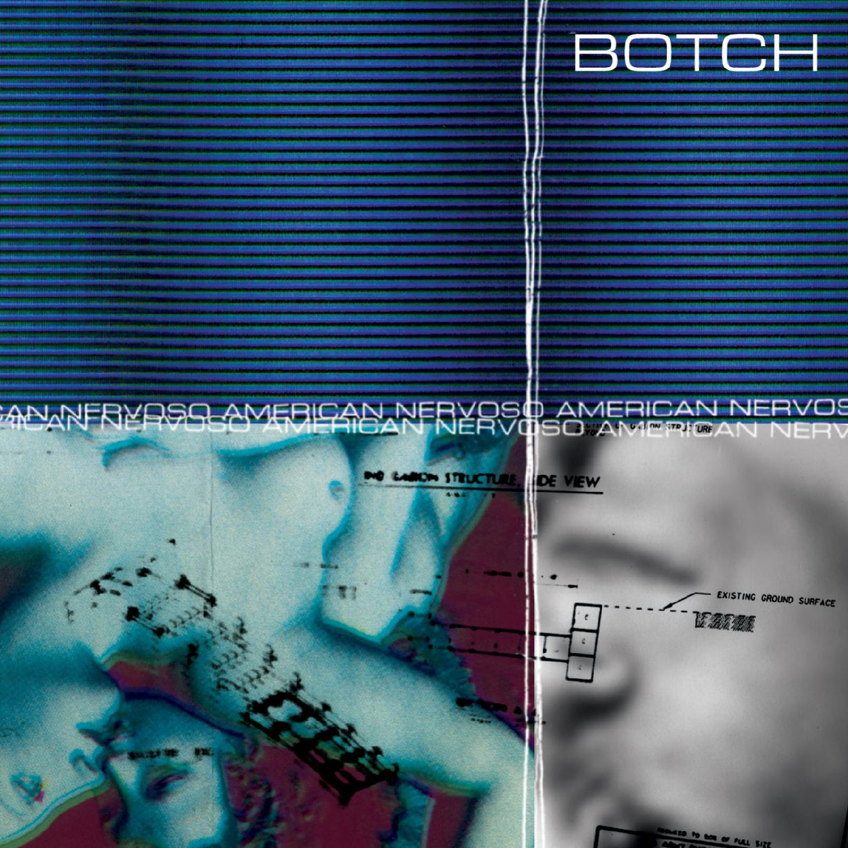 Botch - American Nervoso (25º aniversario) (VINILO AZUL TRANSPARENTE Y PLATA) [Vinilo]