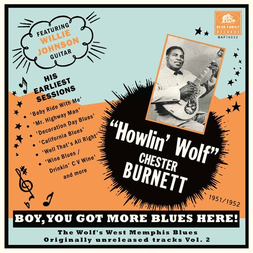 Howlin Wolf - Vaya, aquí tienes más blues: The Wolf's West Memphis Blues Vol. 2 [10 pulgadas] [Vinilo]