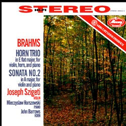 Horn Trio In E Flat Major For Violin, Horn, And Piano · Sonata No.2 In A Major, For Violin And Piano [Vinyl]