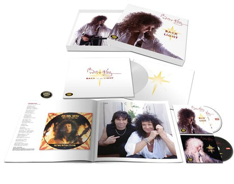 Brian May - Back To The Light (Limited Edition, 180 Gram White Vinyl, 2 Cd's, Book) (Box Set) [Vinyl]