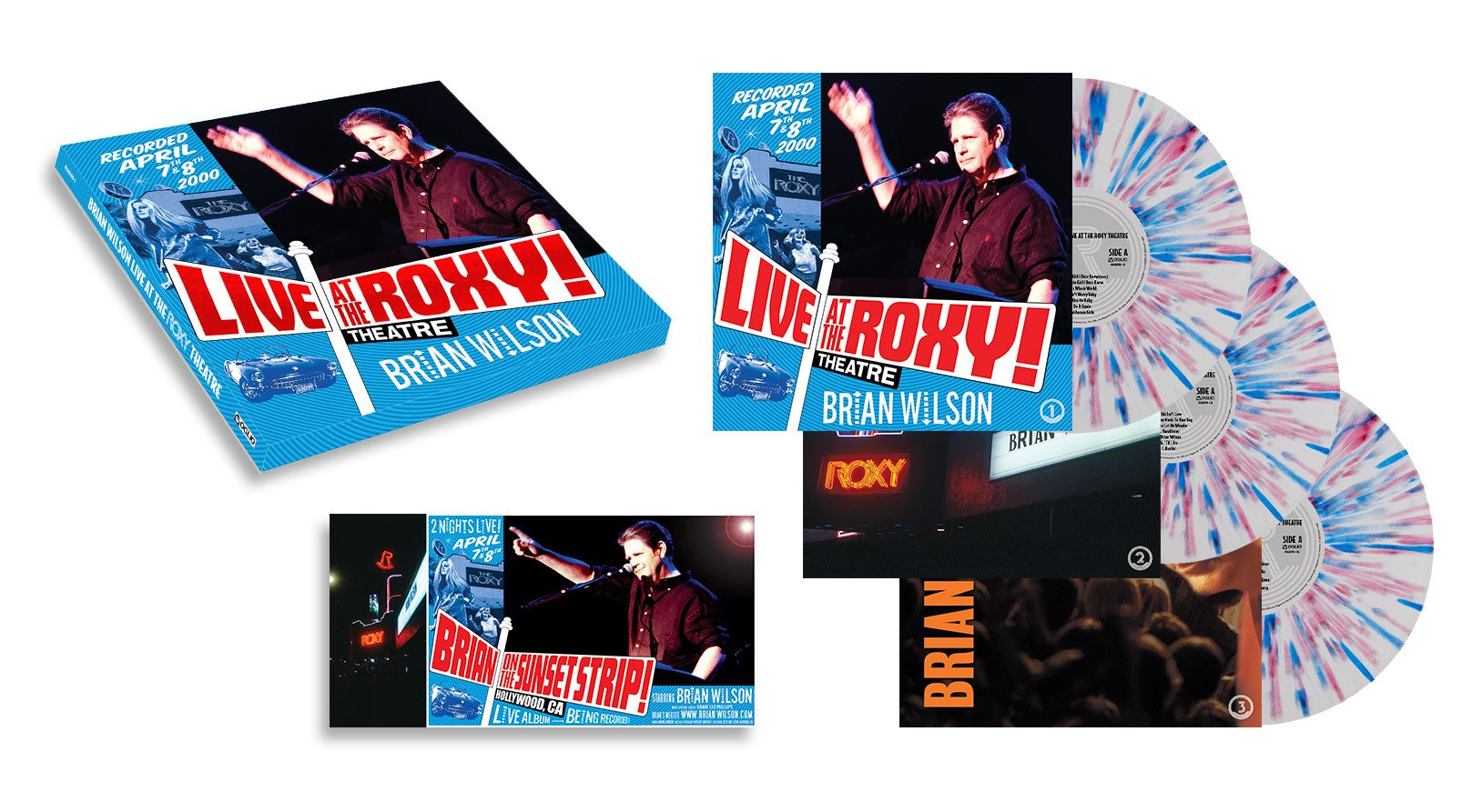 Live At The Roxy Theatre (Indie Exclusive Red White & Blue Splatter) [3LP] [Vinyl]