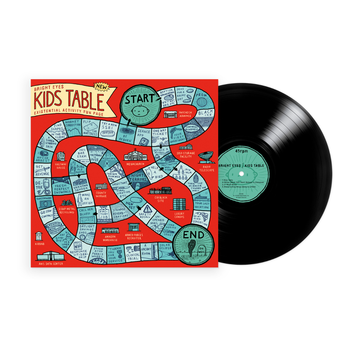 Kids Table Ep [Black Vinyl] [Vinyl]