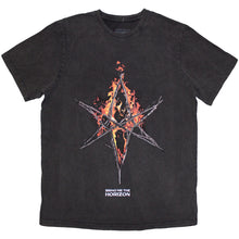 Bring Me The Horizon Flame Hex & Text Logo [T-Shirt]