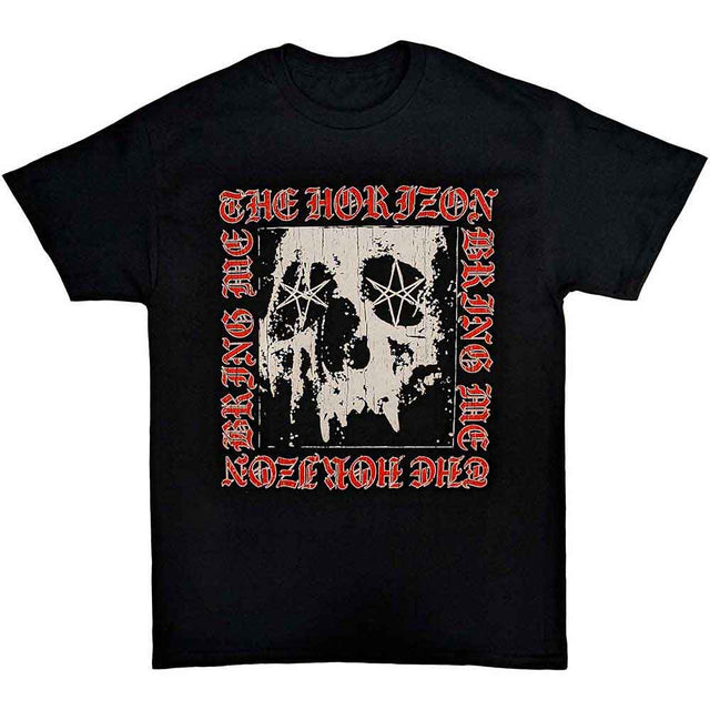 Bring Me The Horizon Metal Logo Skull [T-Shirt]