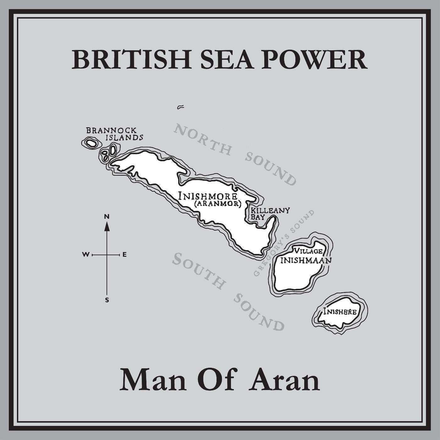 British Sea Power - Man Of Aran (VINILO AMARILLO Y AZUL) [Vinilo]