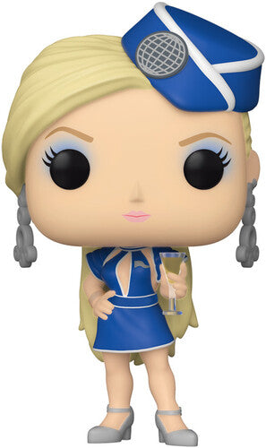 FUNKO POP! ROCKS: Britney Spears- Stewardess Outfit (Vinyl Figure) [Collectibles]