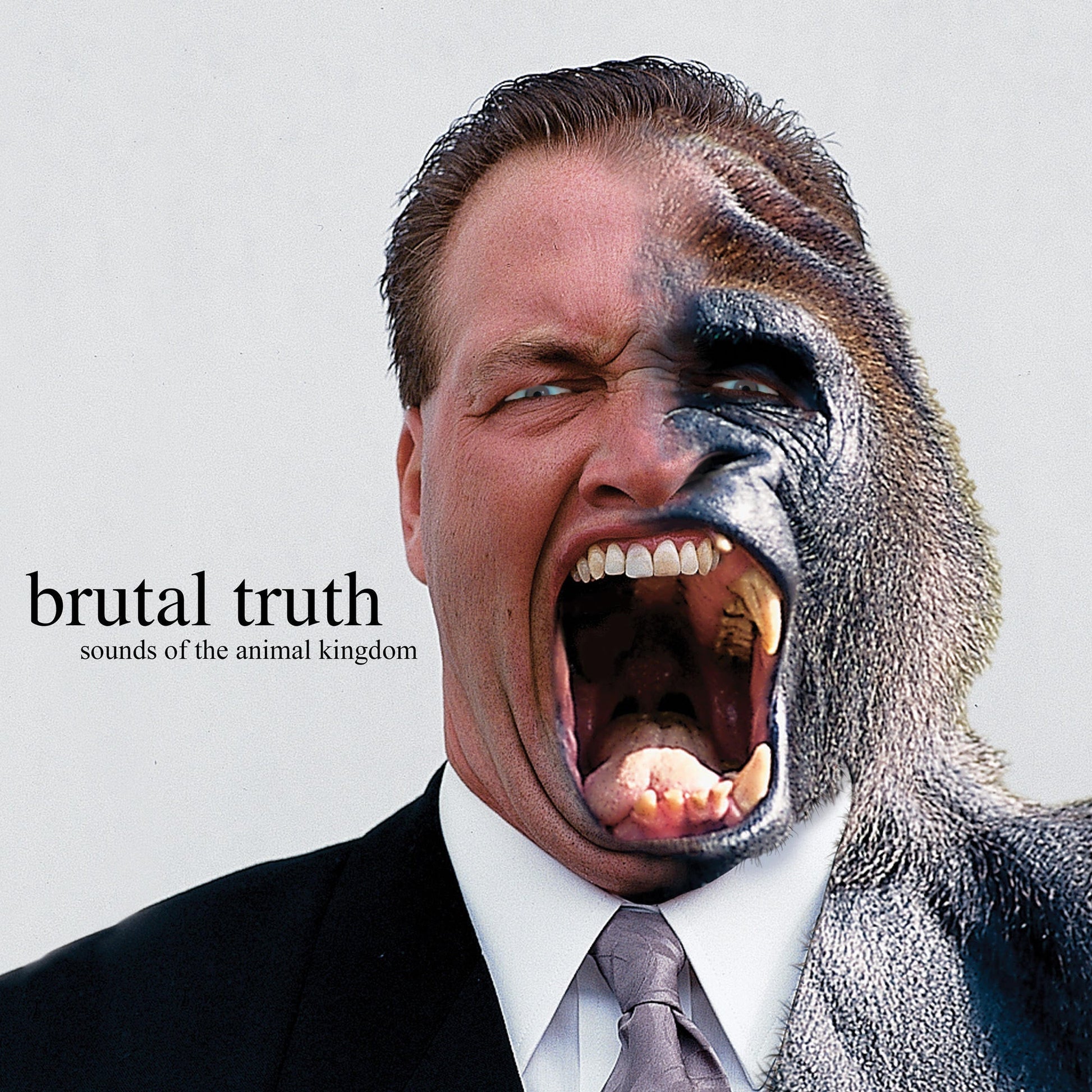 Brutal Truth - Sounds Of The Animal Kingdom (2026 Reissue) [Bone White With Splatter] [2LP] [Vinyl]