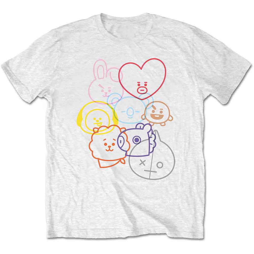 BT21 - Caras [Camiseta]