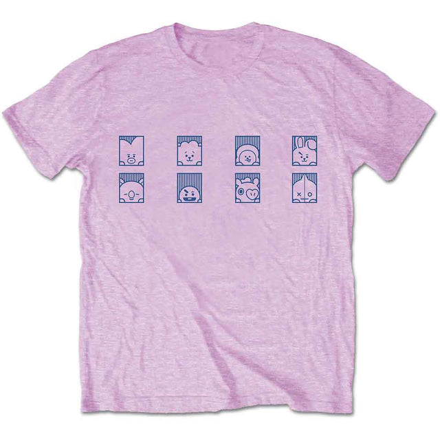 BT21 - Grupo Cuadrados [Camiseta]