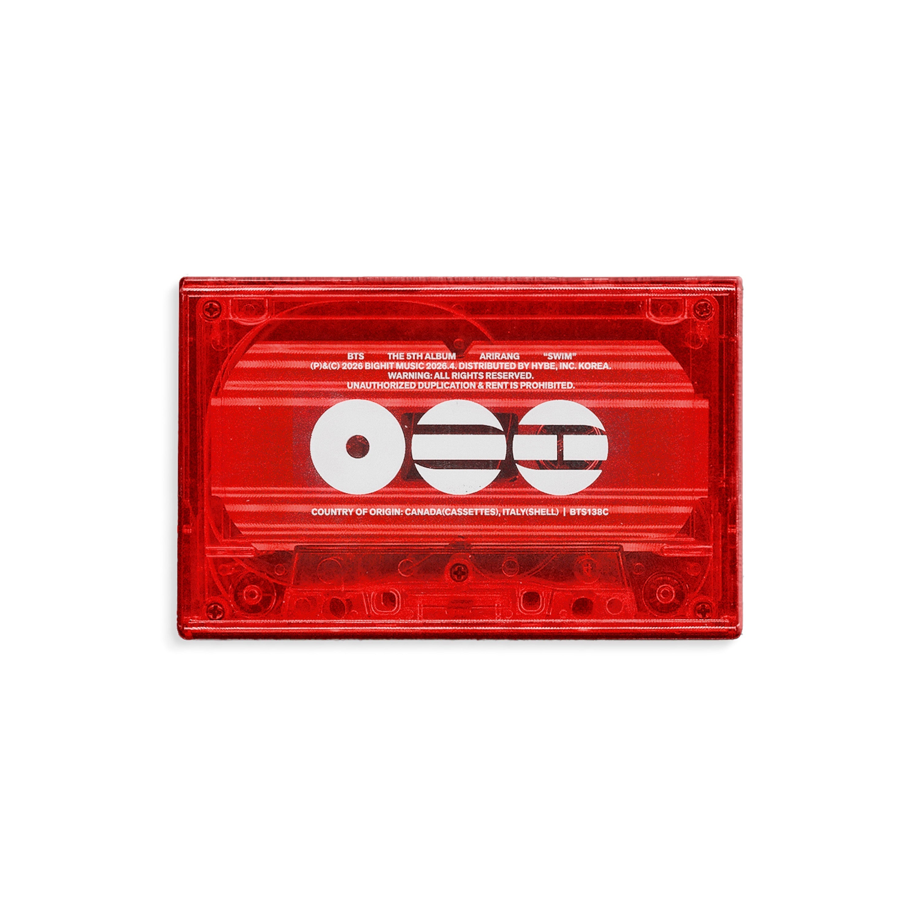 Bts Swim [Cassette] [Cassette]