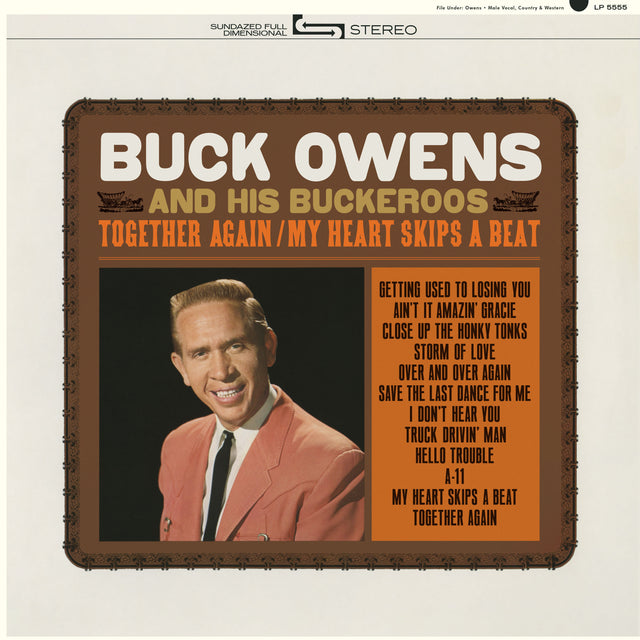 Buck y sus Buckaroos Owens - Juntos otra vez / Mi corazón se salta un latido (VINILO DORADO) [Vinilo]