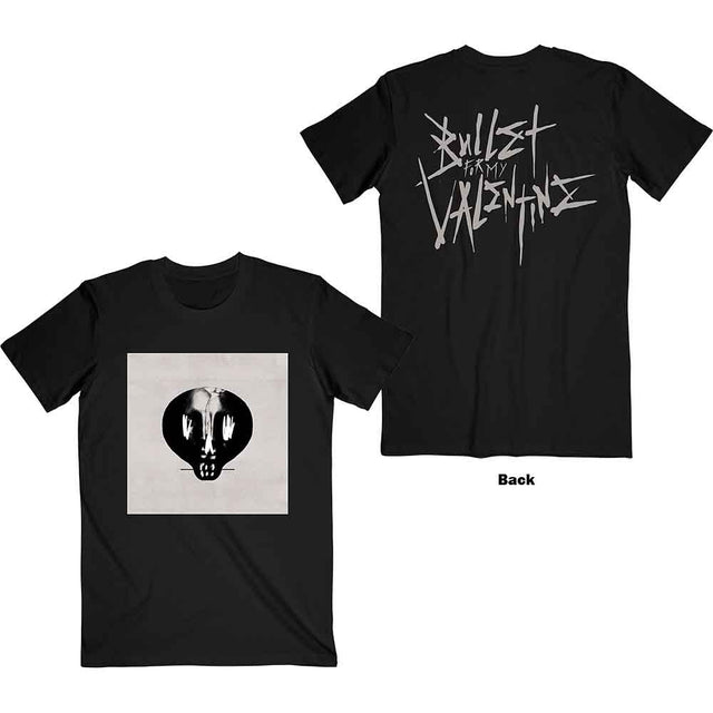 Bullet For My Valentine Album Cropped & Large Logo T-Shirt