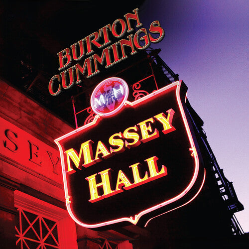 Burton Cummings - Massey Hall (Limited Edition, Red Colored Vinyl) (2 Lp's) [Vinyl]