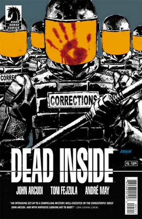 Dead Inside 5 Dark Horse 2016