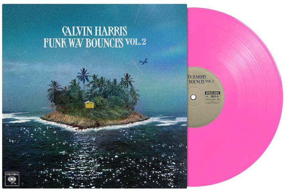 Calvin Harris - Funk Wav Bounces Vol. 2 (Edición limitada, vinilo rosa) [Importación] [Vinilo]