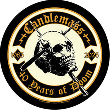 Candlemass - 40 Years Of Doom Back Patch [Apparel]
