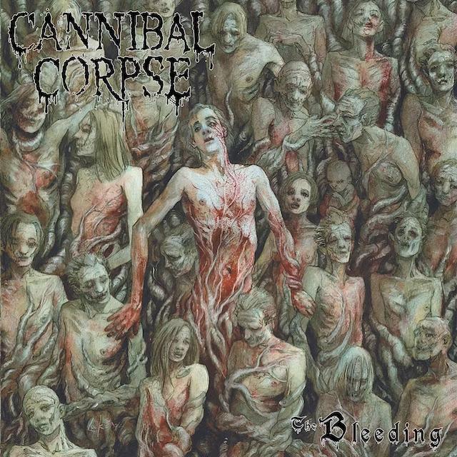 Cannibal Corpse - The Bleeding (Botella de Coca-Cola transparente con salpicadura roja) [Vinilo]