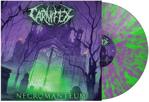 Carnifex - Necromanteum (vinilo de color verde neón con salpicaduras moradas) [Vinilo]