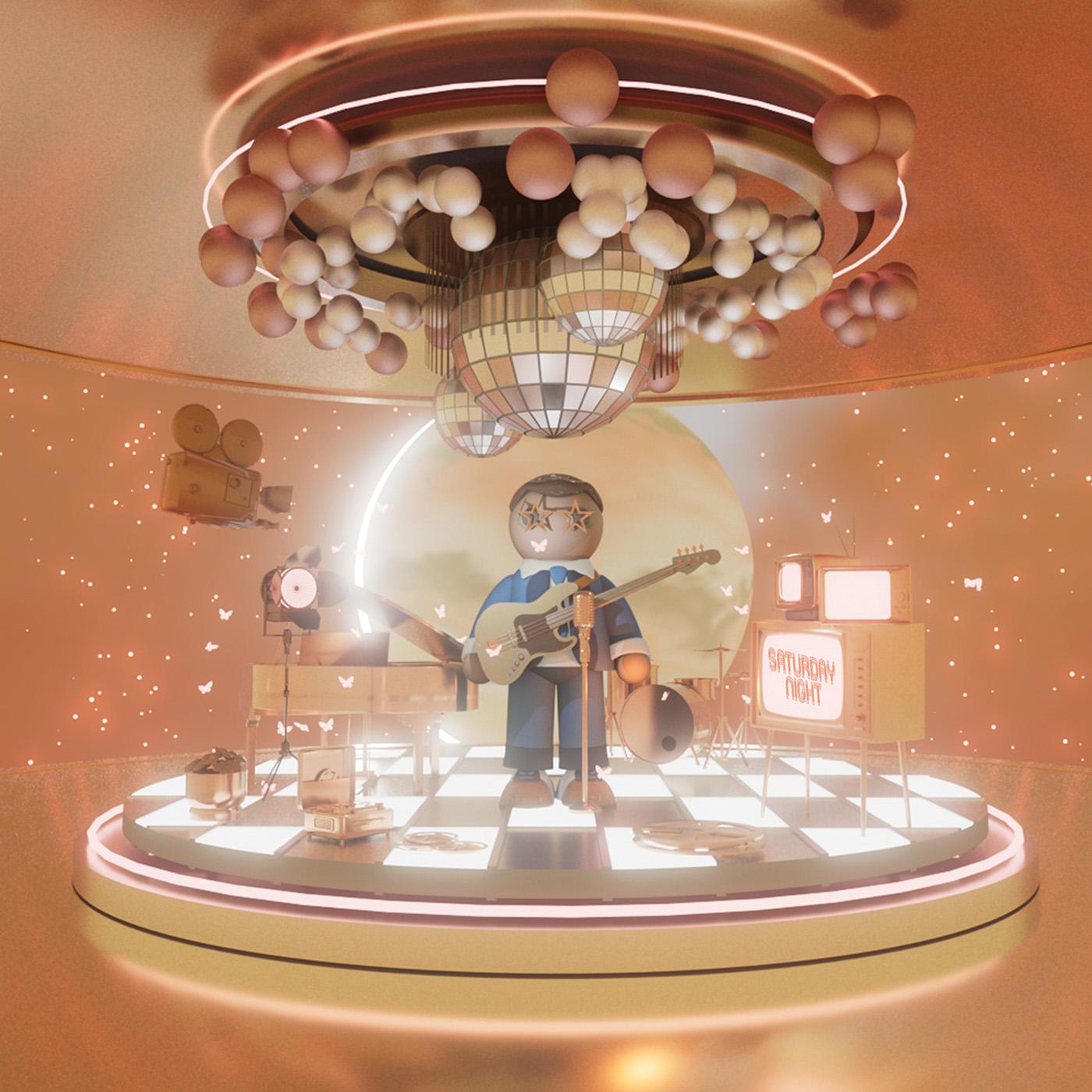 Carrtoons - Sábado por la noche (VINILO DORADO) [Vinilo]