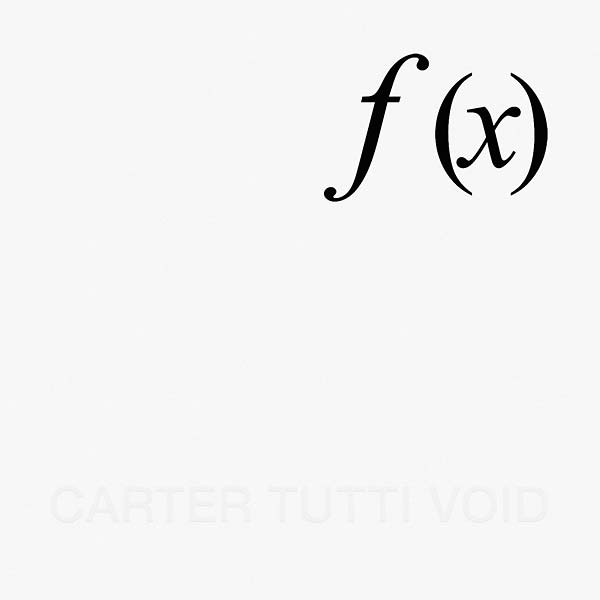 Carter Tutti Void - f (x) [Vinyl]