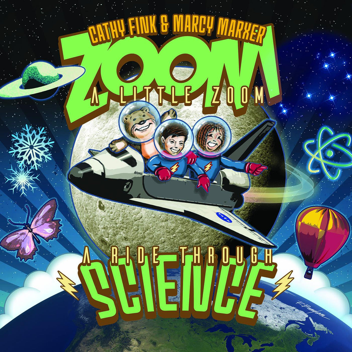 Cathy & Marcy Marxer Fink - Zoom A Little Zoom: A Ride Through Science [CD]