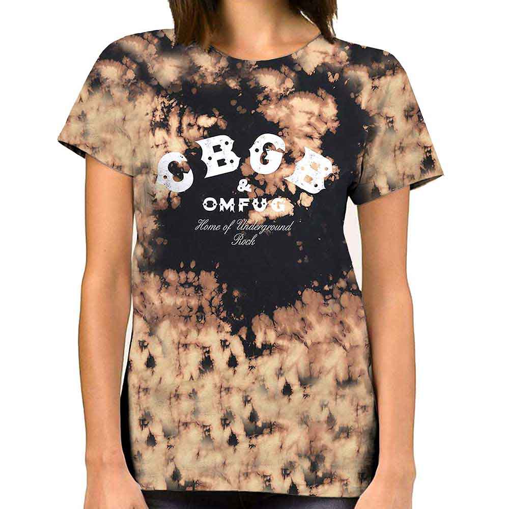 CBGB - Camiseta con el logotipo clásico