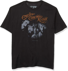 CCR Band Photo T-shirt Creedence Clearwater Revival Mens Tee