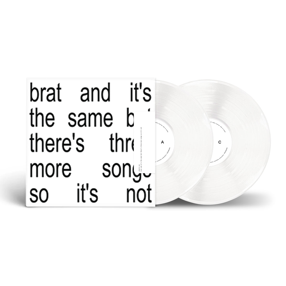 Brat And It's The Same But There's Three More Songs So It's Not (Colored Vinyl, White) (2 Lp) [Vinyl]