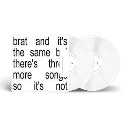 Brat And It's The Same But There's Three More Songs So It's Not (Colored Vinyl, White) (2 Lp) [Vinyl]