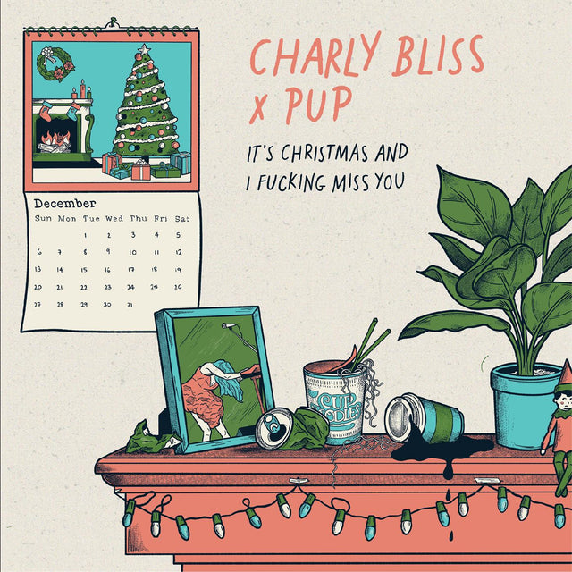 Charly Bliss - It's Christmas and I Fucking Miss You (featuring PUP) (BLUE VINYL) [Vinyl]