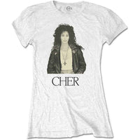 Cher Leather Jacket [T-Shirt]