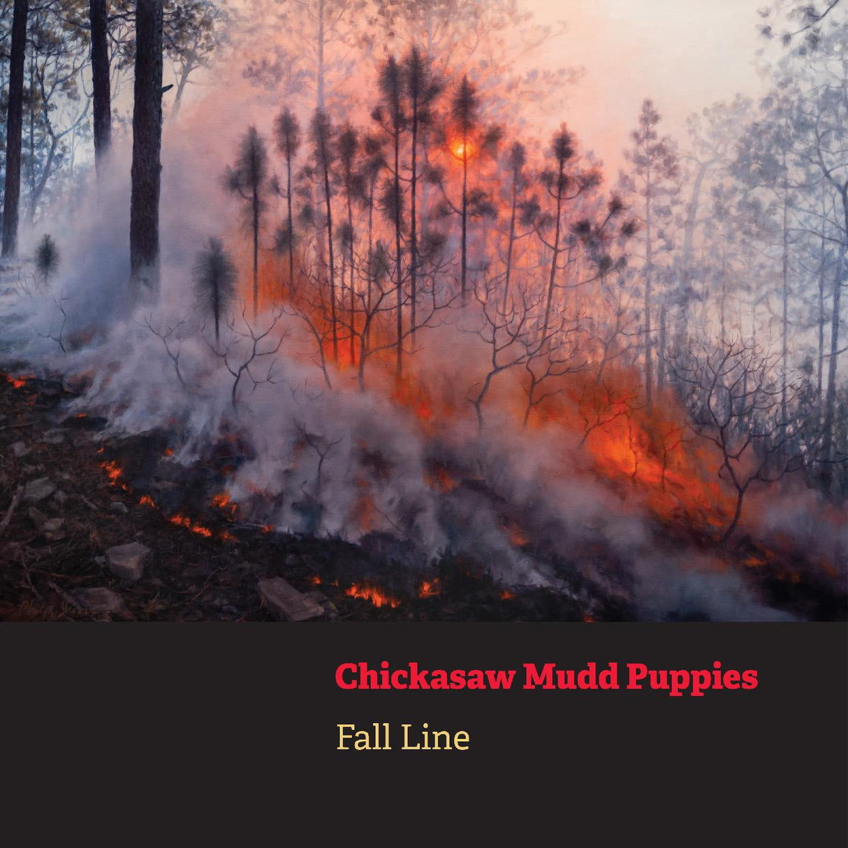 Chickasaw Mudd Puppies - Fall Line (CLEAR ORANGE VINYL) [Vinyl]