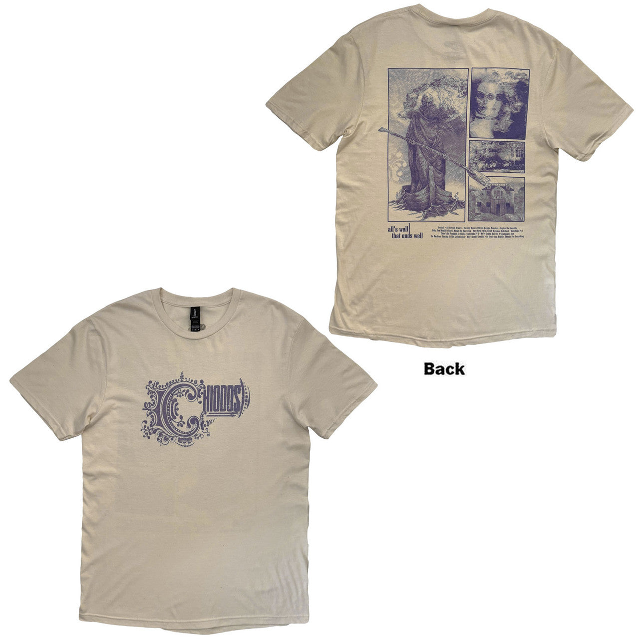 Chiodos - All’s Well That Ends Well Album Art Unisex T-Shirt (Natural) [Apparel]